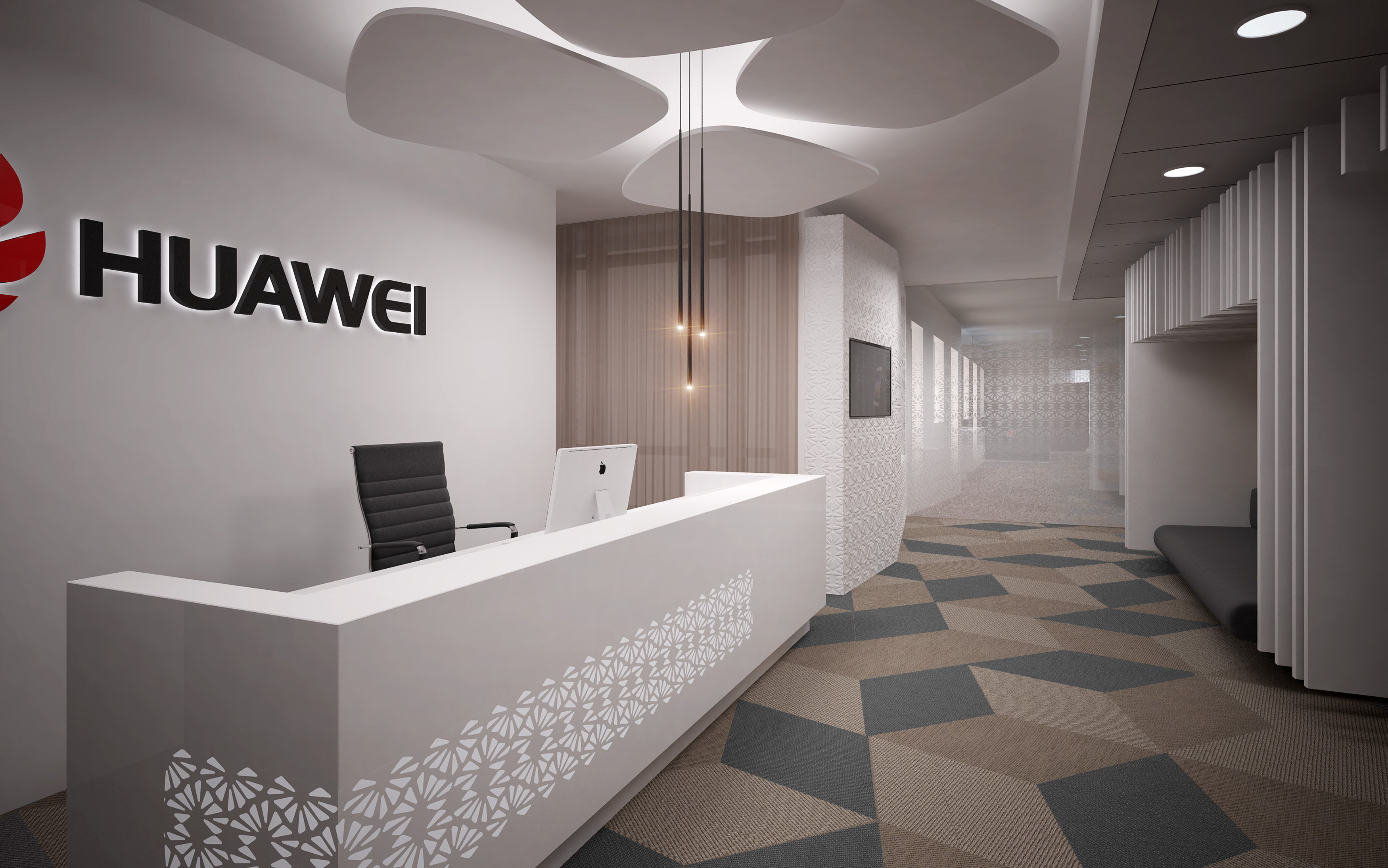 Interior Design Office Huawei - Interior Design by destilat